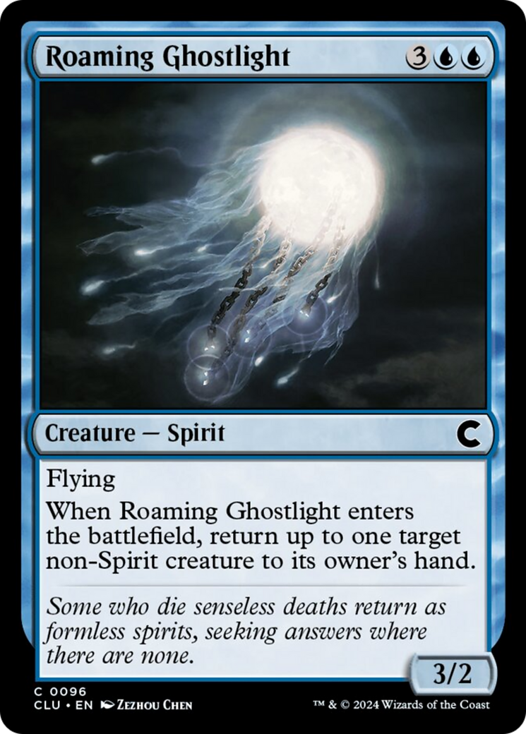 Roaming Ghostlight [Ravnica: Clue Edition] | Total Play