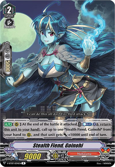 Stealth Fiend, Goinohi (V-BT07/034EN) [Infinideity Cradle] | Total Play