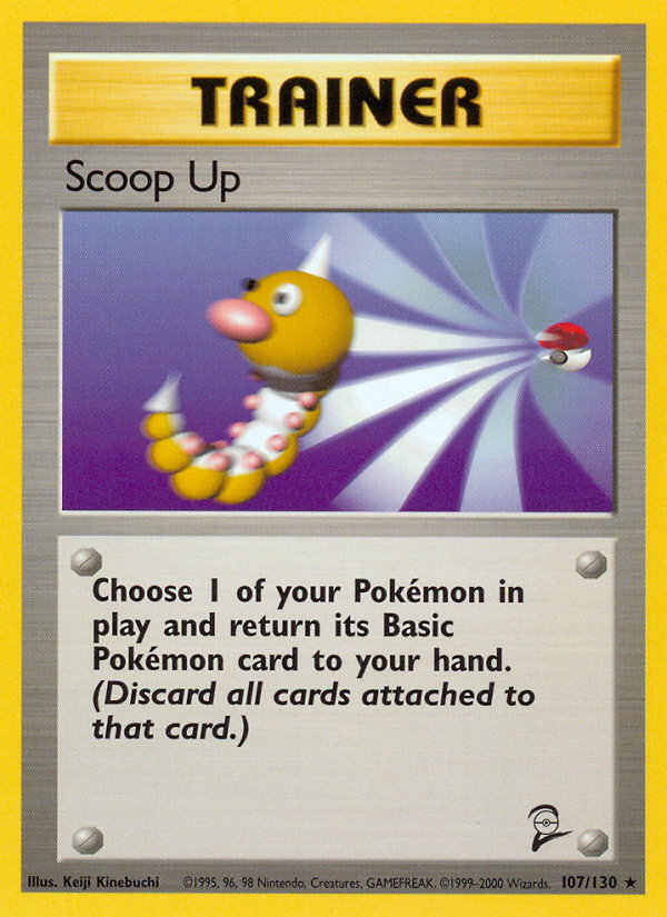 Scoop Up (107/130) [Base Set 2] | Total Play