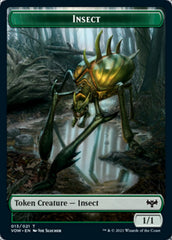 Insect // Slug Double-Sided Token [Innistrad: Crimson Vow Tokens] | Total Play