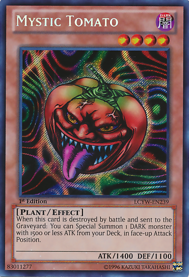 Mystic Tomato [LCYW-EN239] Secret Rare | Total Play