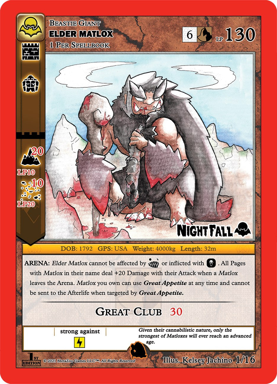 Elder Matlox [Cryptid Nation: Nightfall First Edition Tribal Theme Decks] | Total Play