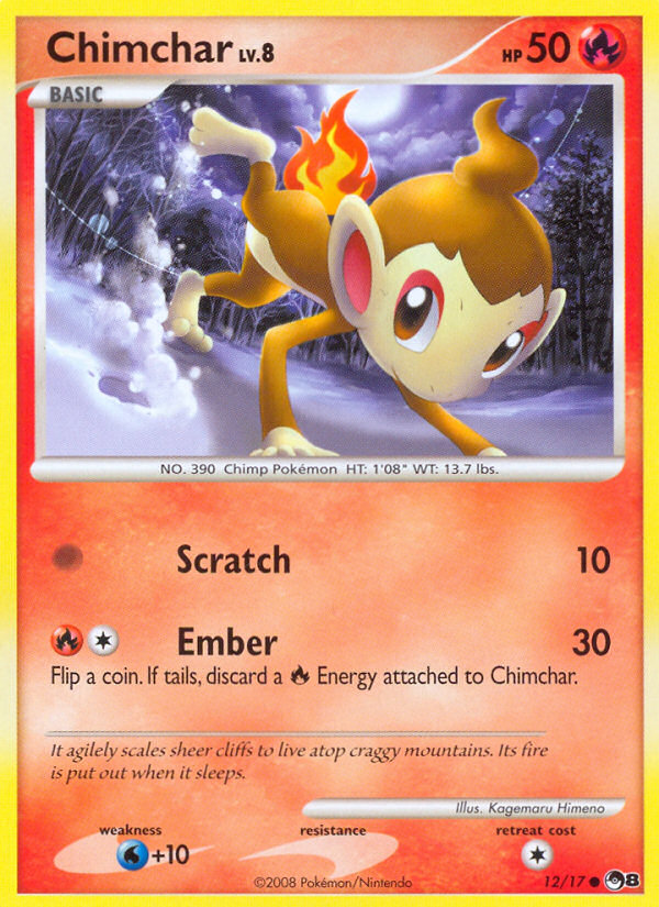 Chimchar (12/17) [POP Series 8] | Total Play