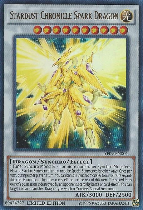 Stardust Chronicle Spark Dragon [YF09-EN001] Ultra Rare | Total Play