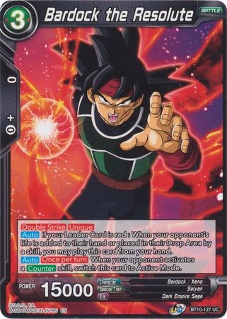 Bardock the Resolute (BT10-127) [Rise of the Unison Warrior] | Total Play
