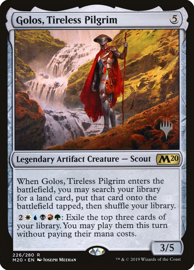 Golos, Tireless Pilgrim (Promo Pack) [Core Set 2020 Promos] | Total Play