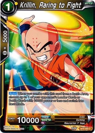 Krillin, Raring to Fight (BT5-085) [Miraculous Revival] | Total Play