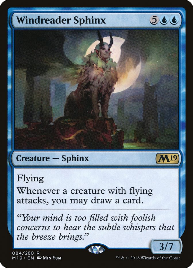 Windreader Sphinx [Core Set 2019] | Total Play