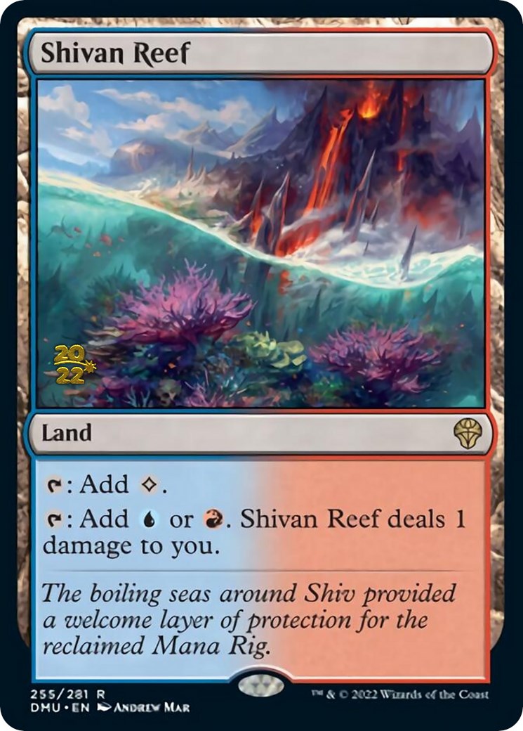 Shivan Reef [Dominaria United Prerelease Promos] | Total Play