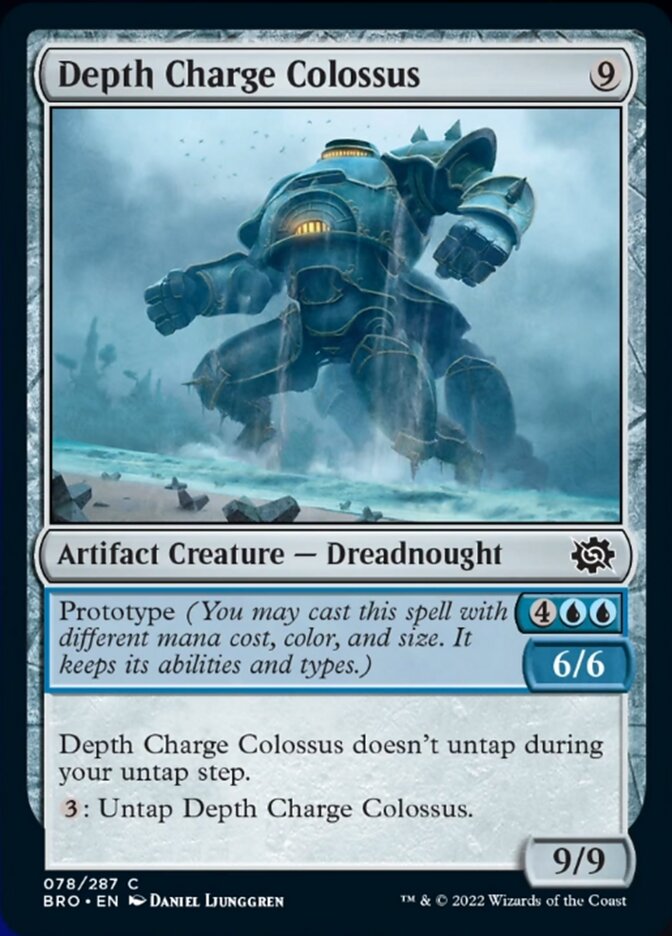 Depth Charge Colossus [The Brothers' War] | Total Play