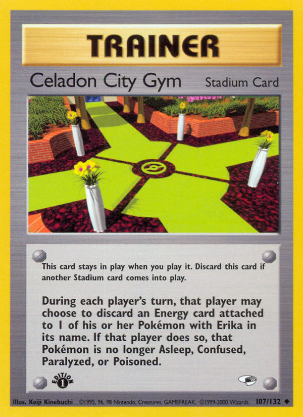 Celadon City Gym (107/132) [Gym Heroes 1st Edition] | Total Play