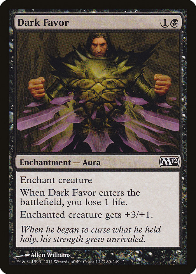 Dark Favor [Magic 2012] | Total Play