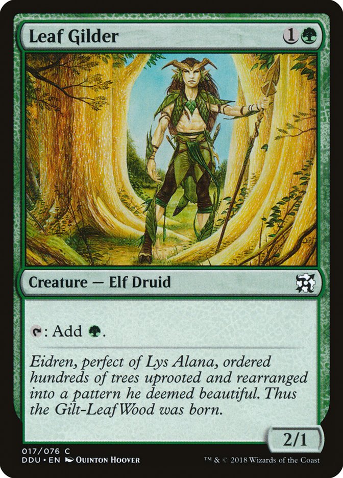 Leaf Gilder [Duel Decks: Elves vs. Inventors] | Total Play