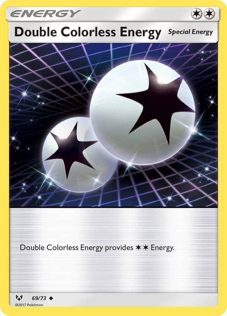 Double Colorless Energy (69/73) [Sun & Moon: Shining Legends] | Total Play