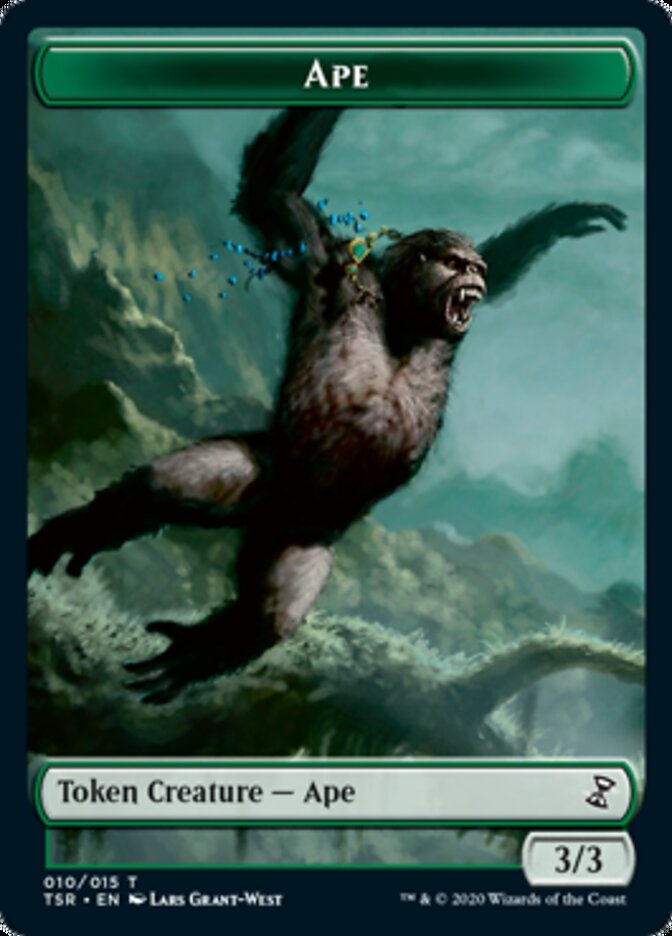 Ape Token [Time Spiral Remastered Tokens] | Total Play