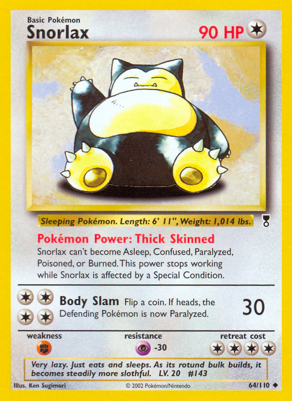 Snorlax (64/110) [Legendary Collection] | Total Play