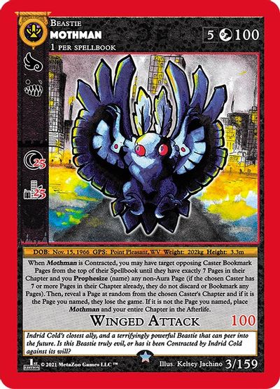 Mothman [Cryptid Nation: First Edition] | Total Play