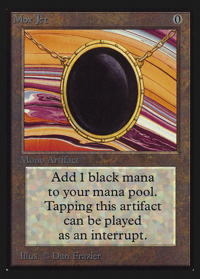 Mox Jet (Black Stone) [International Collectors' Edition] | Total Play