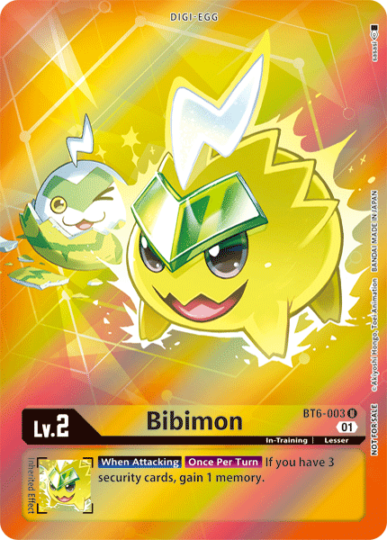 Bibimon [BT6-003] (Alternative Art - Box Topper) [Double Diamond] | Total Play