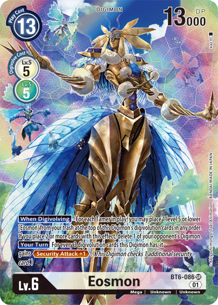 Eosmon [BT6-086] (Alternate Art) [Double Diamond] | Total Play