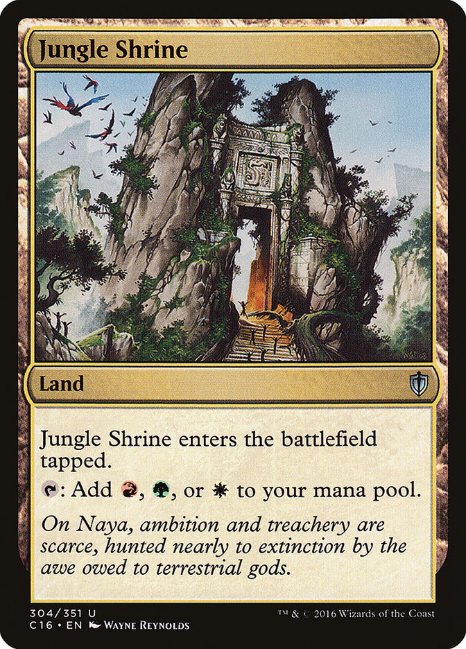 Jungle Shrine [Commander 2016] | Total Play