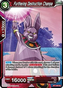 Furthering Destruction Champa (BT1-005) [Galactic Battle] | Total Play