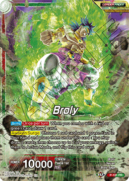 Broly // Broly, Surge of Brutality (P-181) [Mythic Booster] | Total Play