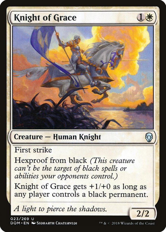 Knight of Grace [Dominaria] | Total Play