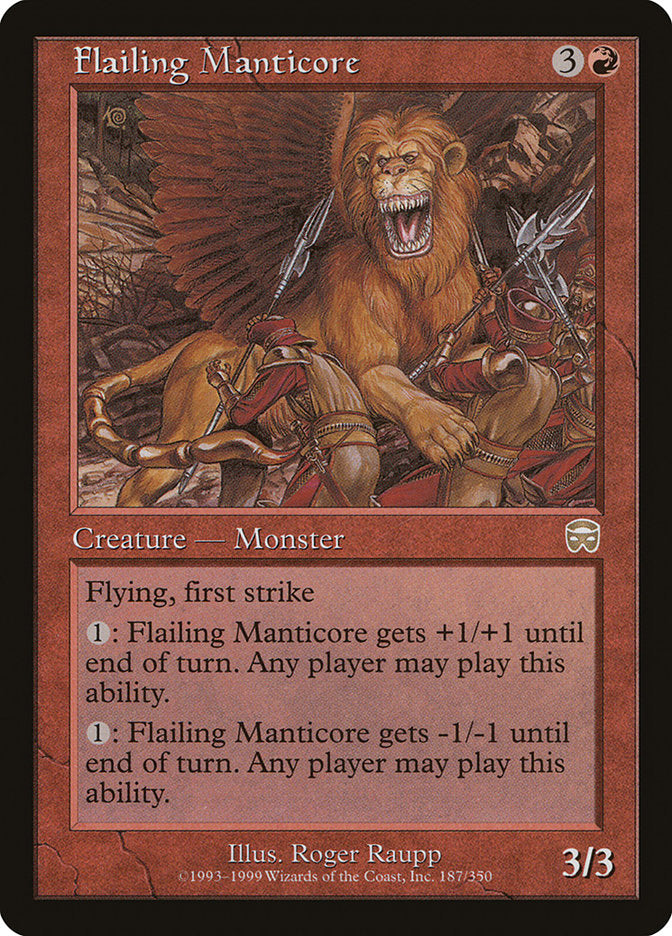 Flailing Manticore [Mercadian Masques] | Total Play