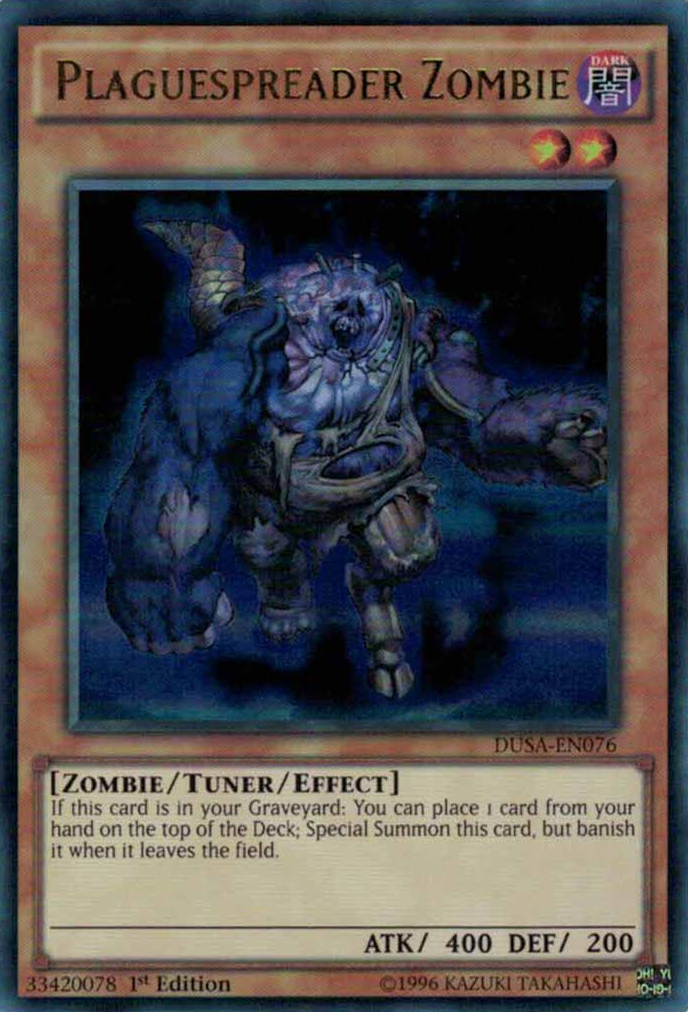 Plaguespreader Zombie [DUSA-EN076] Ultra Rare | Total Play