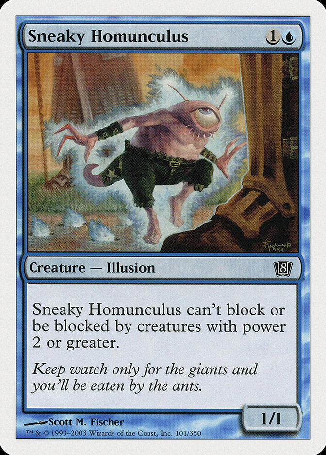 Sneaky Homunculus [Eighth Edition] | Total Play