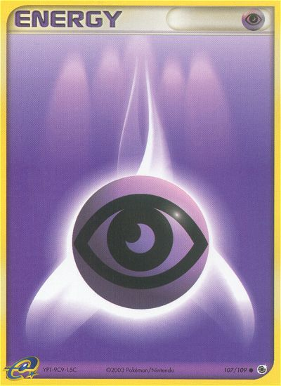 Psychic Energy (107/109) [EX: Ruby & Sapphire] | Total Play