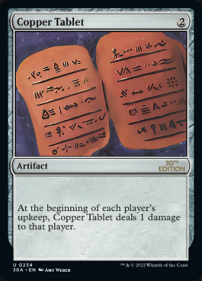 Copper Tablet [30th Anniversary Edition] | Total Play