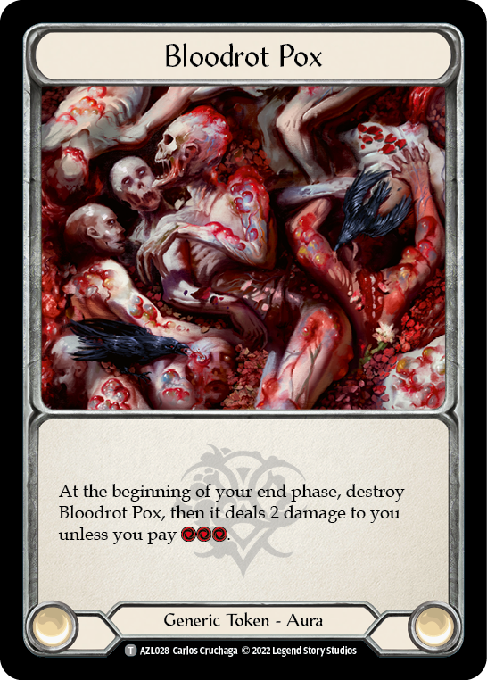 Bloodrot Pox [AZL028] (Outsiders Azalea Blitz Deck) | Total Play