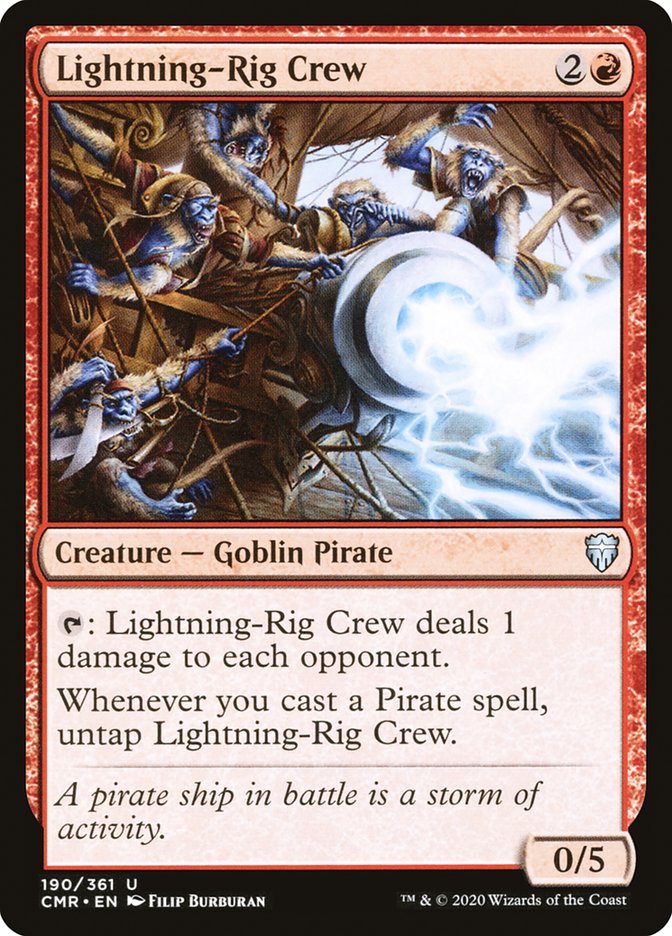 Lightning-Rig Crew [Commander Legends] | Total Play