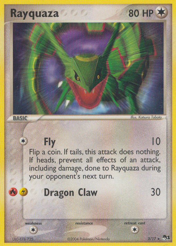 Rayquaza (3/17) [POP Series 1] | Total Play