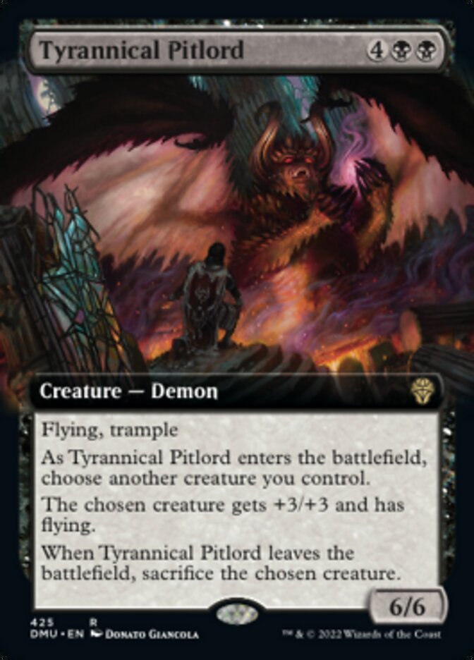 Tyrannical Pitlord (Extended Art) [Dominaria United] | Total Play