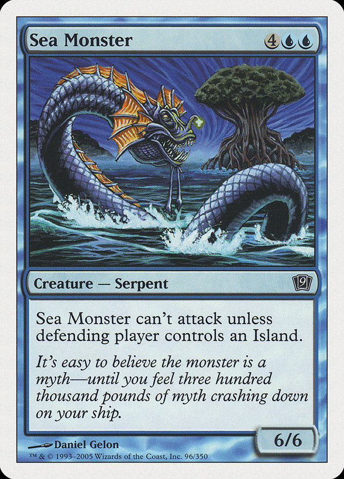 Sea Monster [Ninth Edition] | Total Play