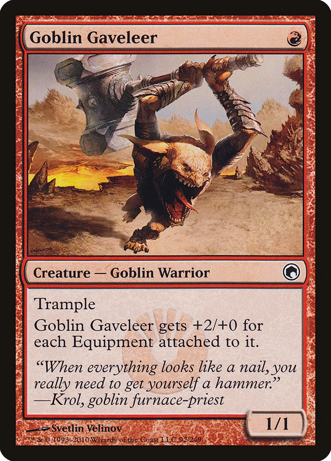 Goblin Gaveleer [Scars of Mirrodin] | Total Play