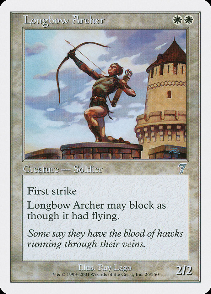 Longbow Archer [Seventh Edition] | Total Play