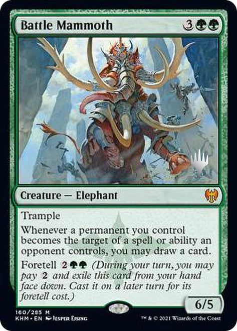 Battle Mammoth (Promo Pack) [Kaldheim Promos] | Total Play