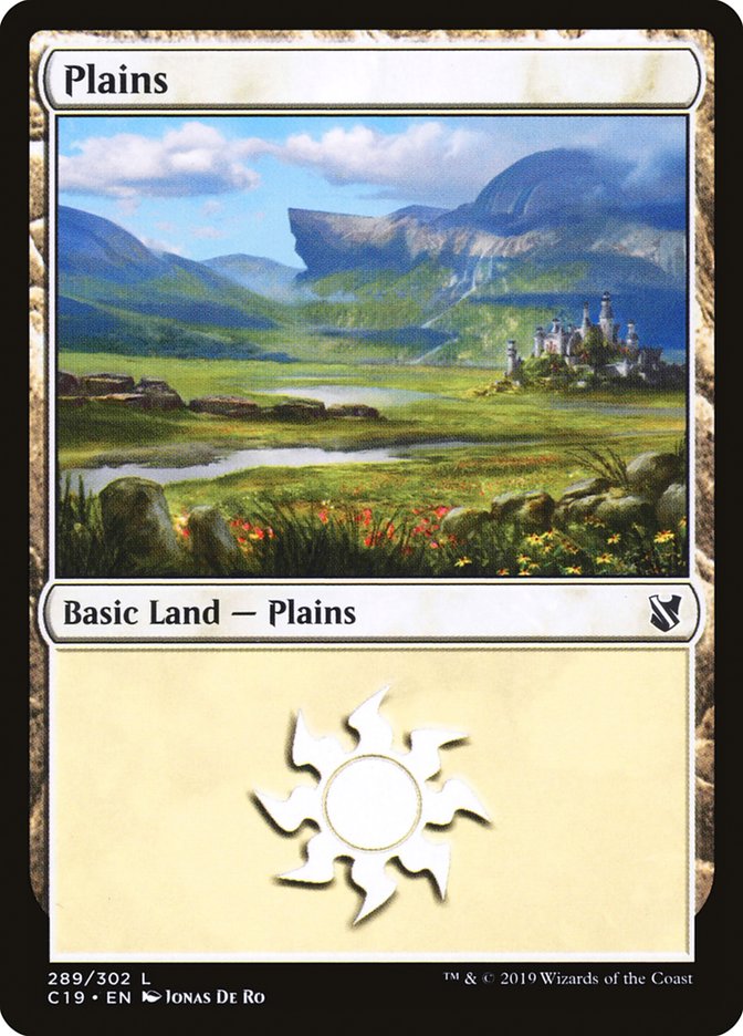 Plains (289) [Commander 2019] | Total Play