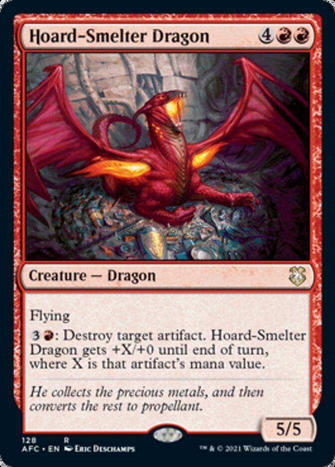 Hoard-Smelter Dragon [Dungeons & Dragons: Adventures in the Forgotten Realms Commander] | Total Play
