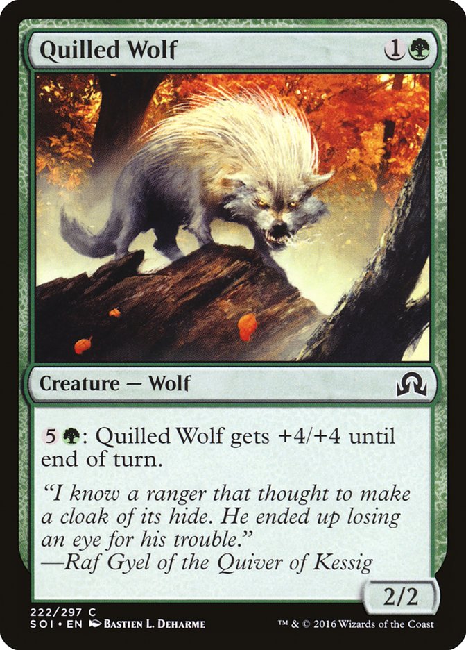 Quilled Wolf [Shadows over Innistrad] | Total Play