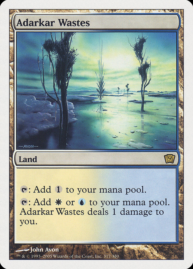 Adarkar Wastes [Ninth Edition] | Total Play