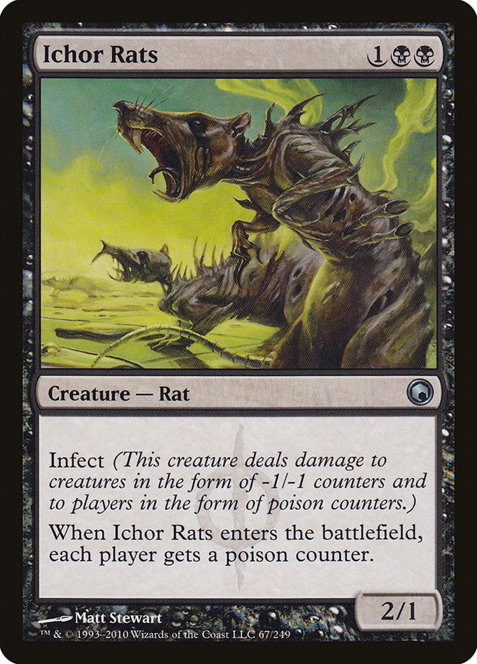 Ichor Rats [Scars of Mirrodin] | Total Play