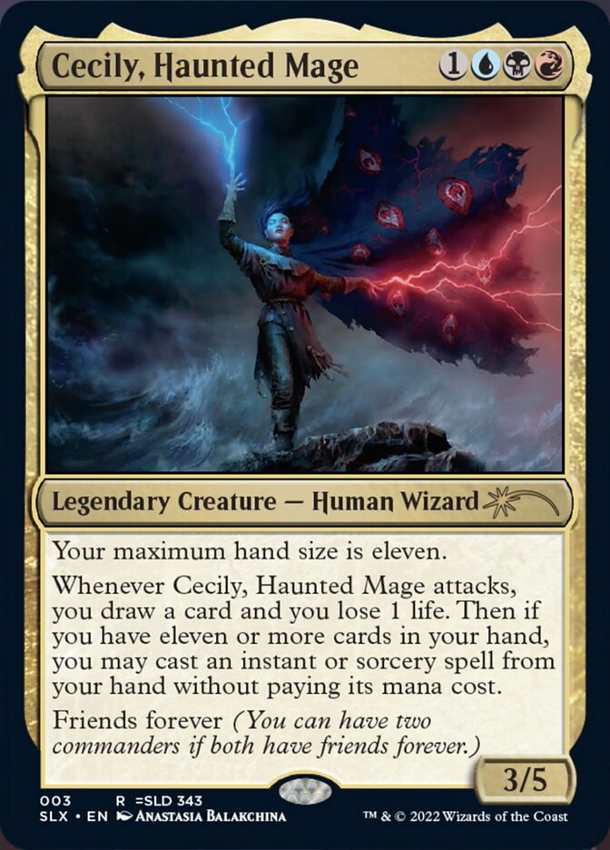 Cecily, Haunted Mage [Secret Lair: Universes Within] | Total Play