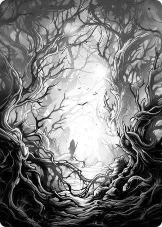 Forest 1 Art Card [Innistrad: Midnight Hunt Art Series] | Total Play