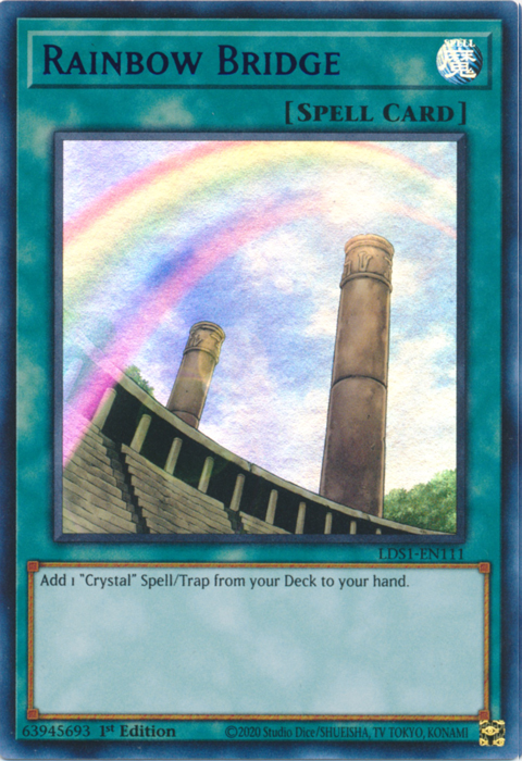 Rainbow Bridge (Blue) [LDS1-EN111] Ultra Rare | Total Play