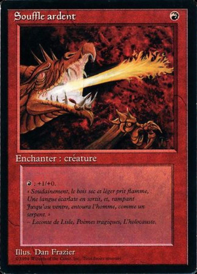 Firebreathing [Foreign Black Border] | Total Play